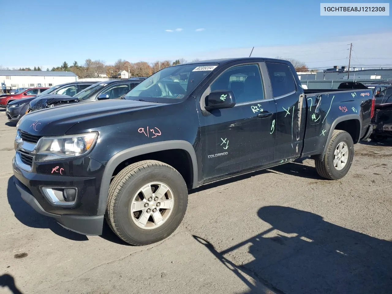 2018 Chevrolet Colorado VIN: 1GCHTBEA8J1212308 Lot: 80309204