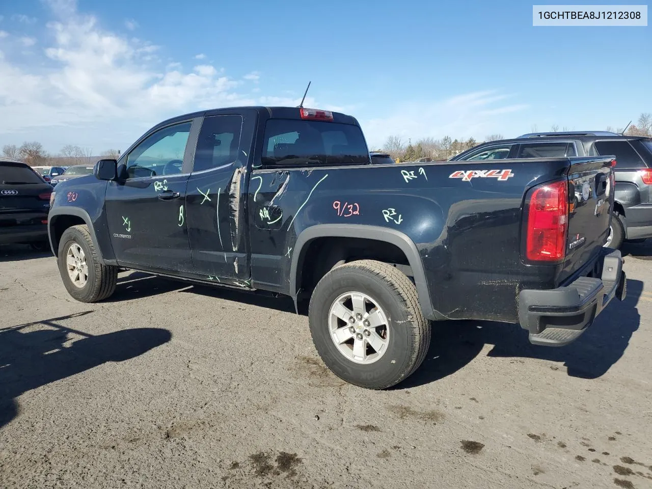 2018 Chevrolet Colorado VIN: 1GCHTBEA8J1212308 Lot: 80309204