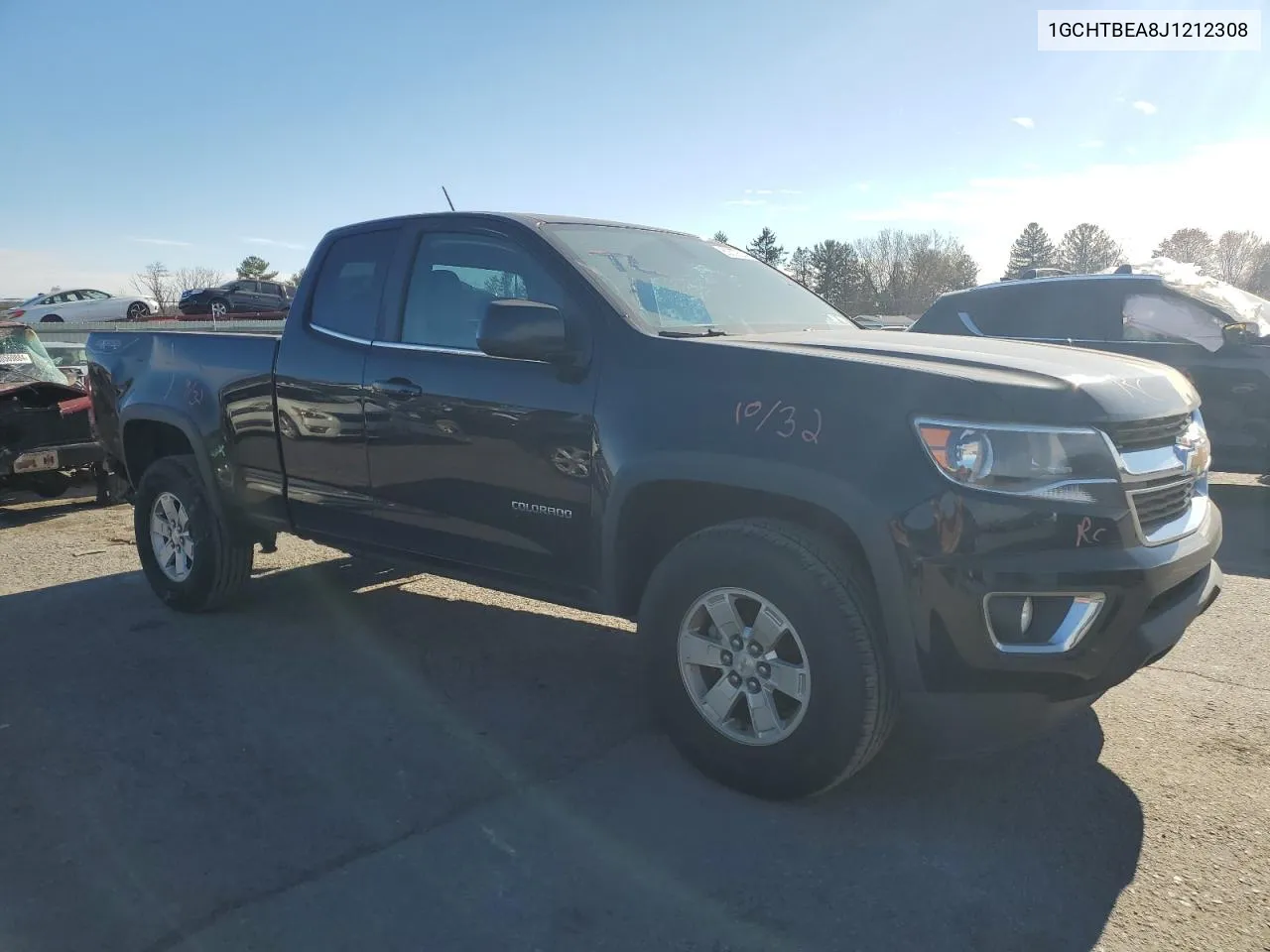 2018 Chevrolet Colorado VIN: 1GCHTBEA8J1212308 Lot: 80309204