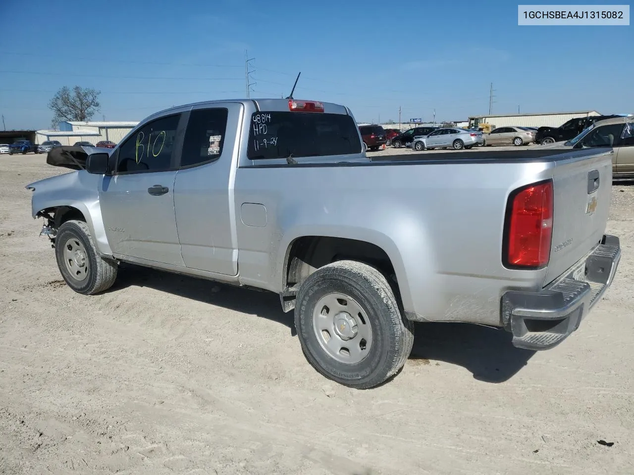 2018 Chevrolet Colorado VIN: 1GCHSBEA4J1315082 Lot: 80460694