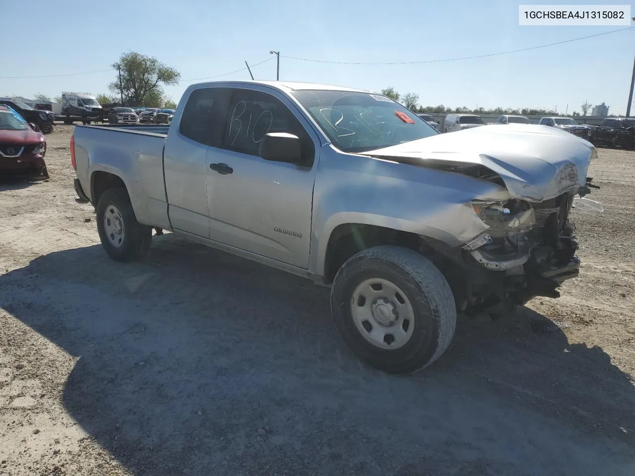 2018 Chevrolet Colorado VIN: 1GCHSBEA4J1315082 Lot: 80460694