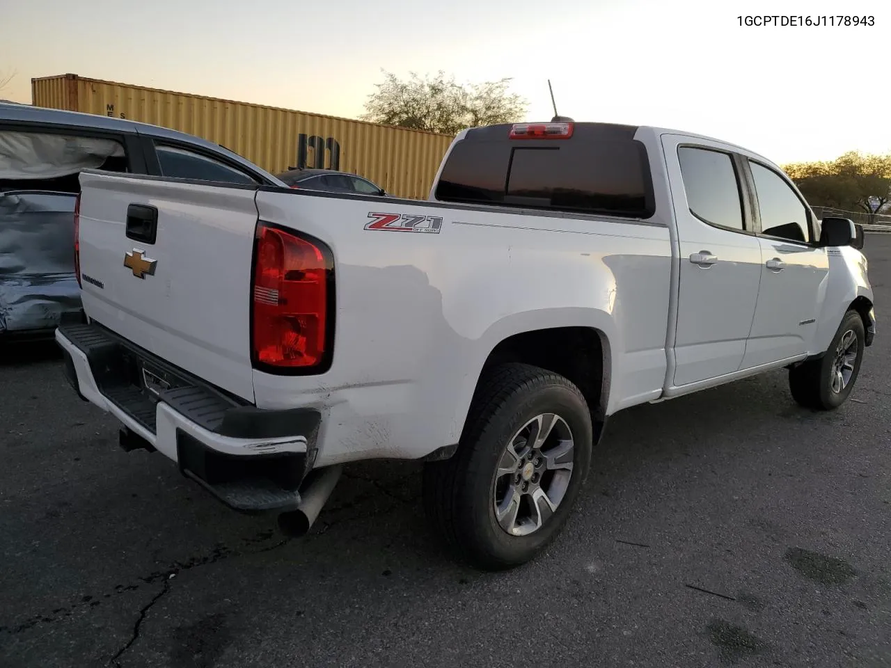 2018 Chevrolet Colorado Z71 VIN: 1GCPTDE16J1178943 Lot: 80499074