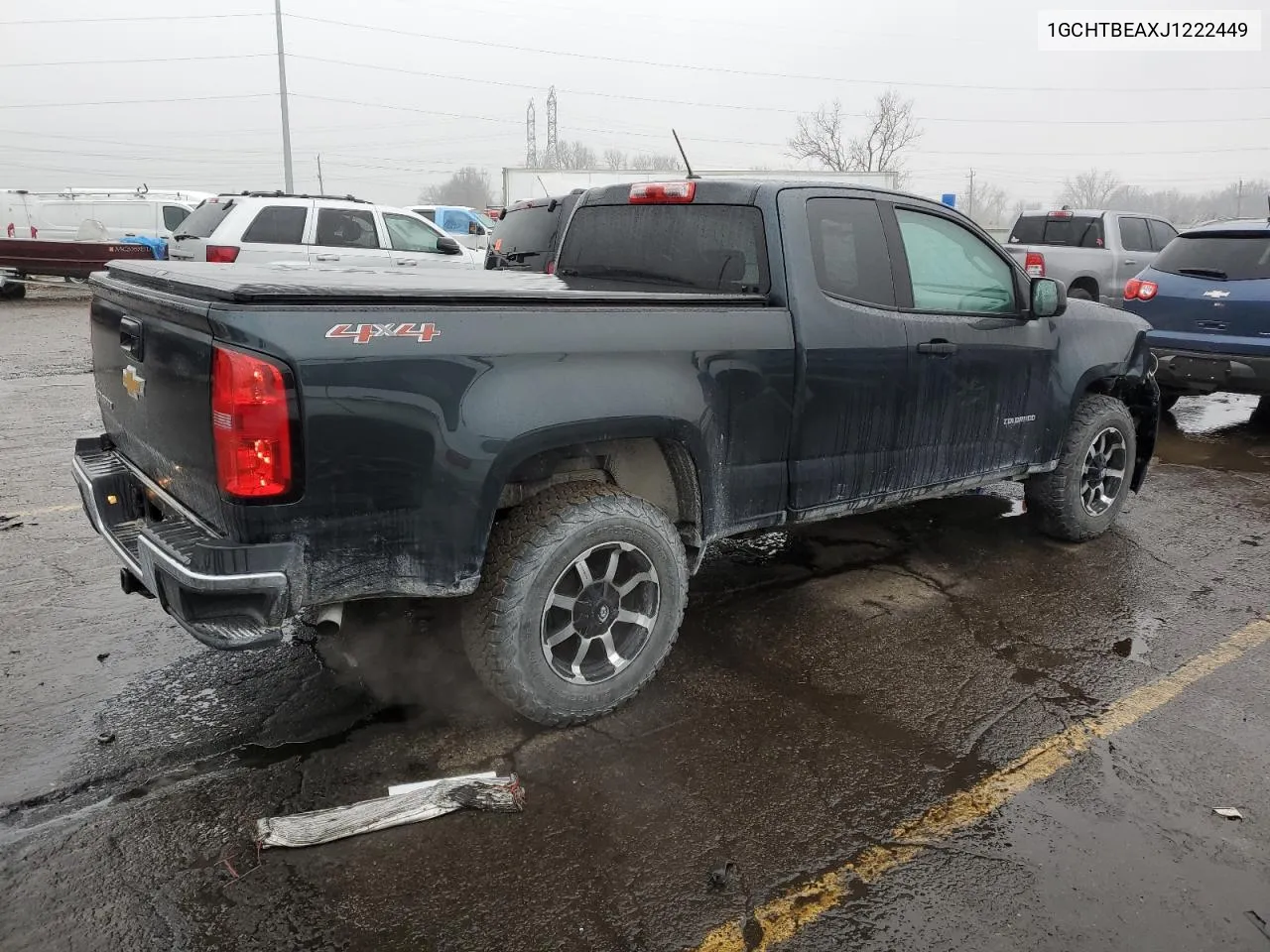 2018 Chevrolet Colorado VIN: 1GCHTBEAXJ1222449 Lot: 80687324