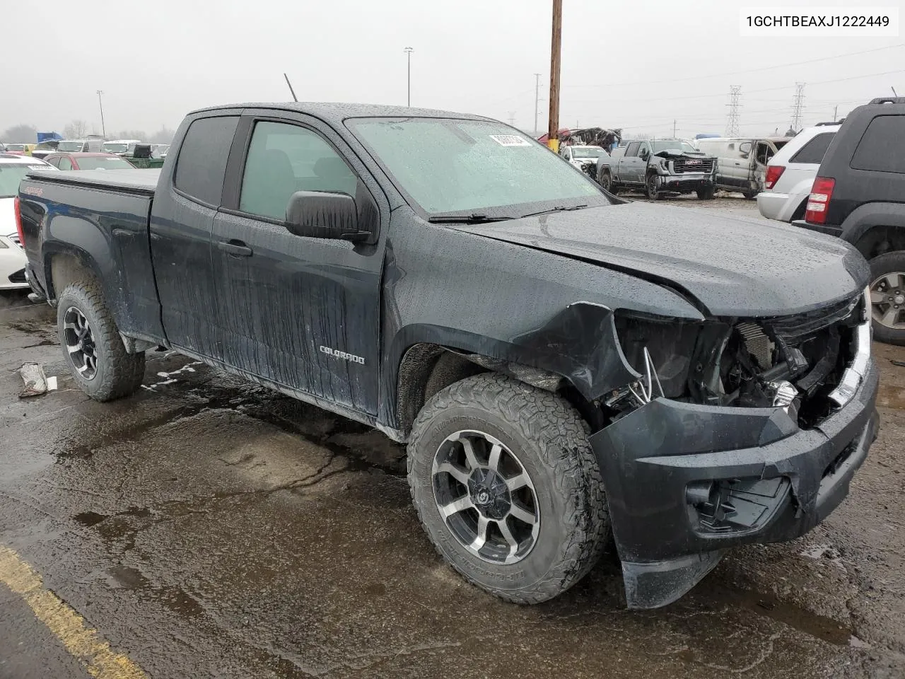 2018 Chevrolet Colorado VIN: 1GCHTBEAXJ1222449 Lot: 80687324