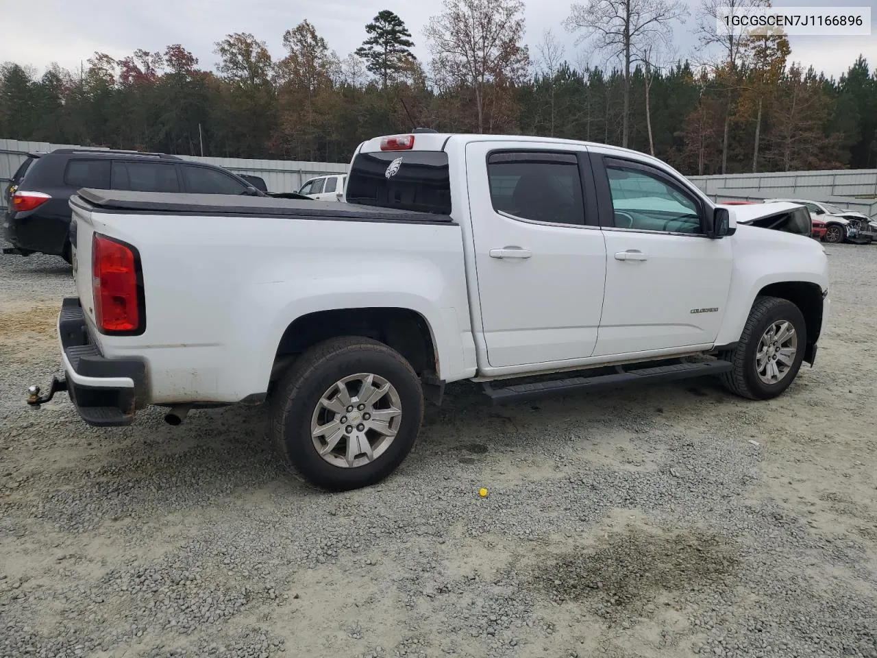 2018 Chevrolet Colorado Lt VIN: 1GCGSCEN7J1166896 Lot: 81353054