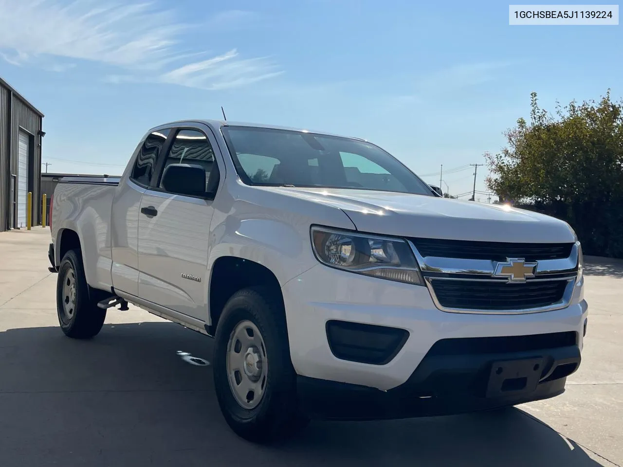 2018 Chevrolet Colorado VIN: 1GCHSBEA5J1139224 Lot: 81407474