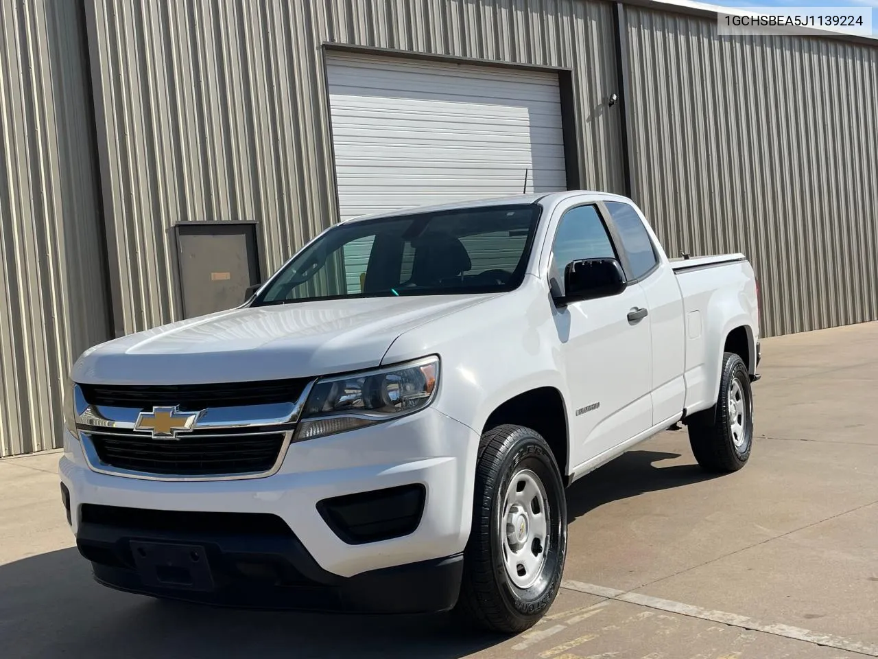 2018 Chevrolet Colorado VIN: 1GCHSBEA5J1139224 Lot: 81407474