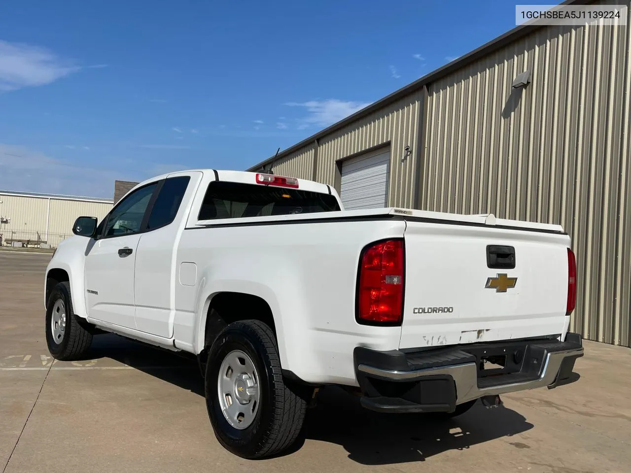 2018 Chevrolet Colorado VIN: 1GCHSBEA5J1139224 Lot: 81407474