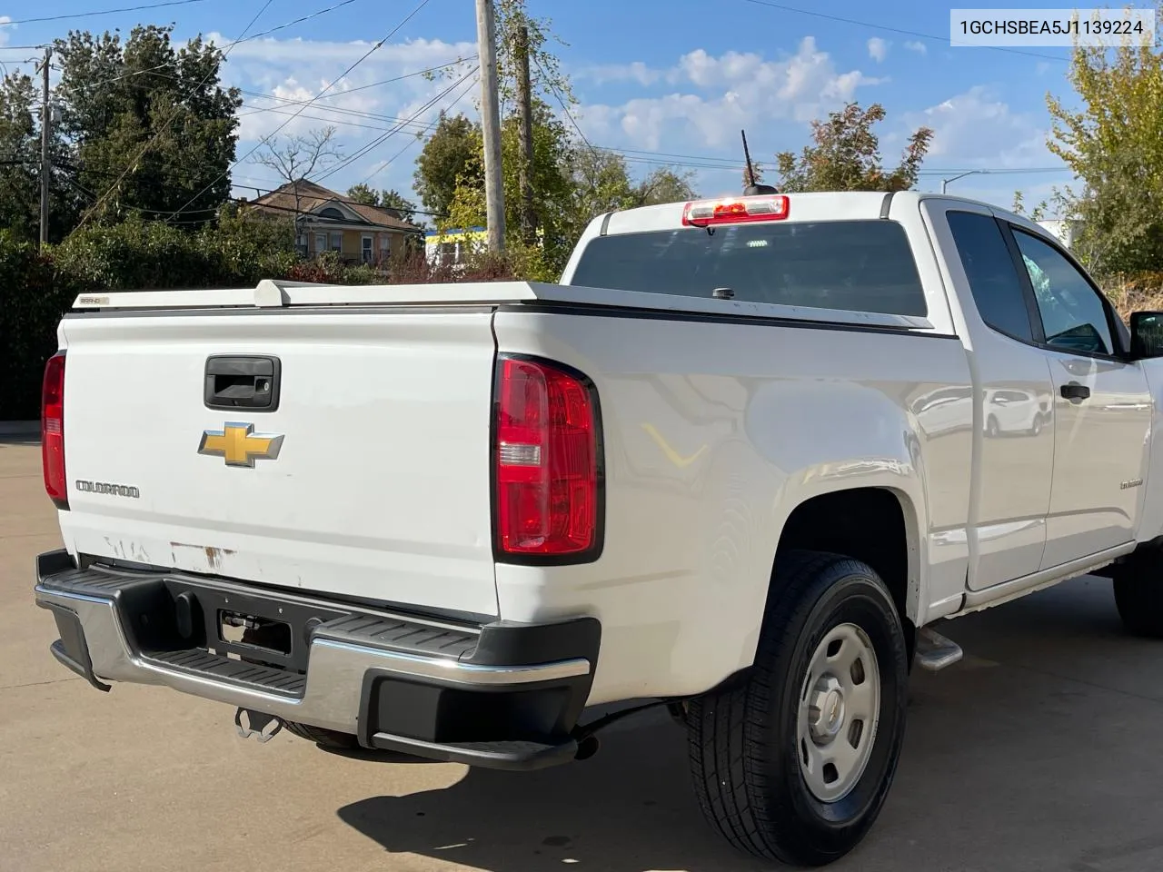 2018 Chevrolet Colorado VIN: 1GCHSBEA5J1139224 Lot: 81407474