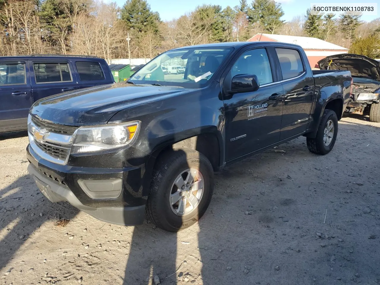 2019 Chevrolet Colorado VIN: 1GCGTBEN0K1108783 Lot: 47278154