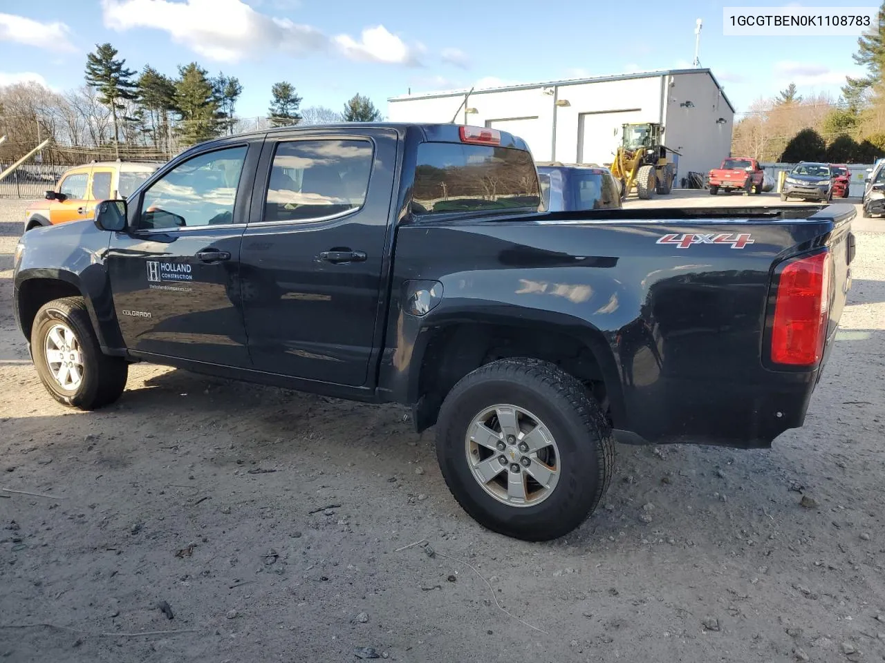 2019 Chevrolet Colorado VIN: 1GCGTBEN0K1108783 Lot: 47278154