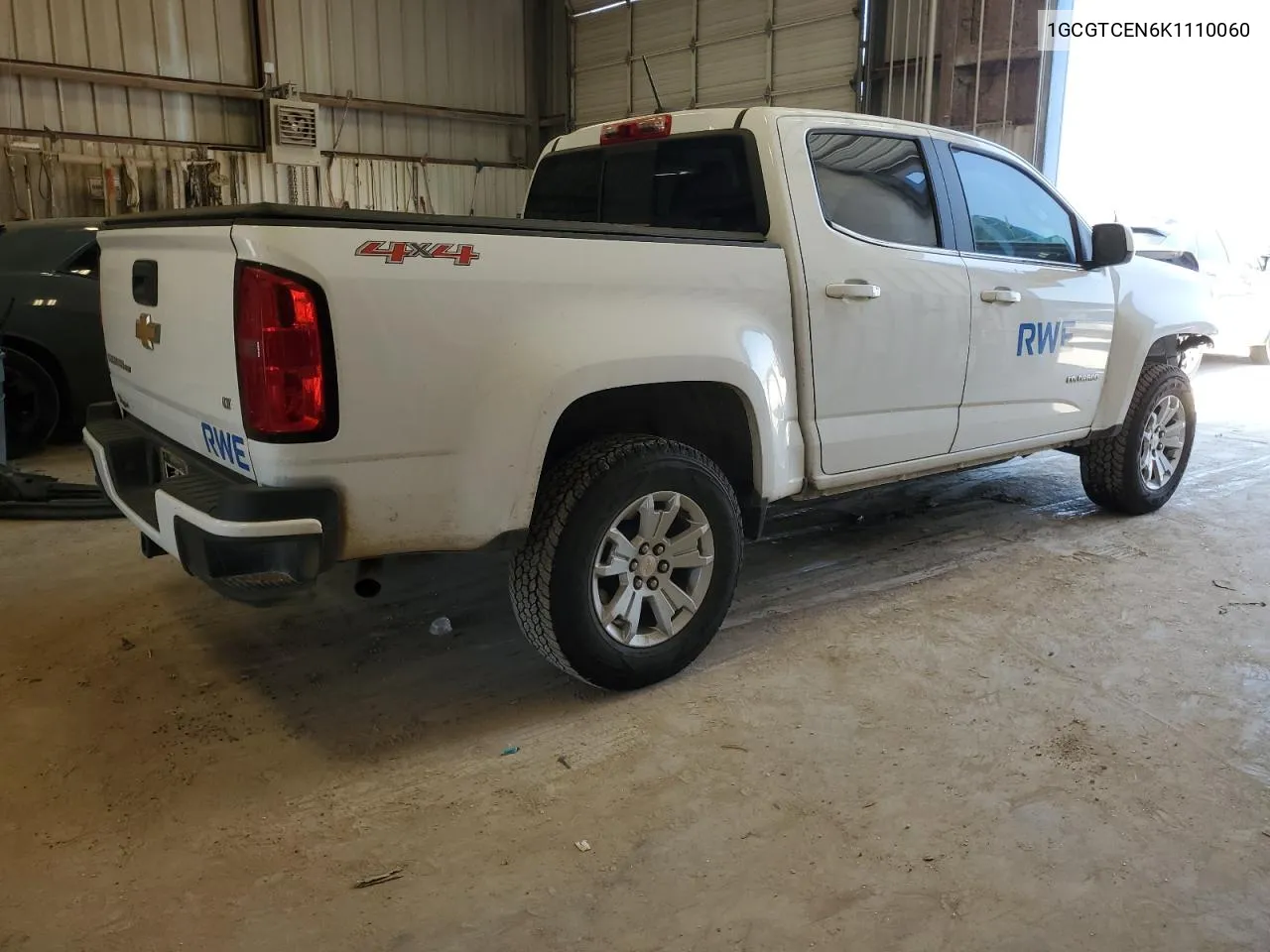 2019 Chevrolet Colorado Lt VIN: 1GCGTCEN6K1110060 Lot: 57699314