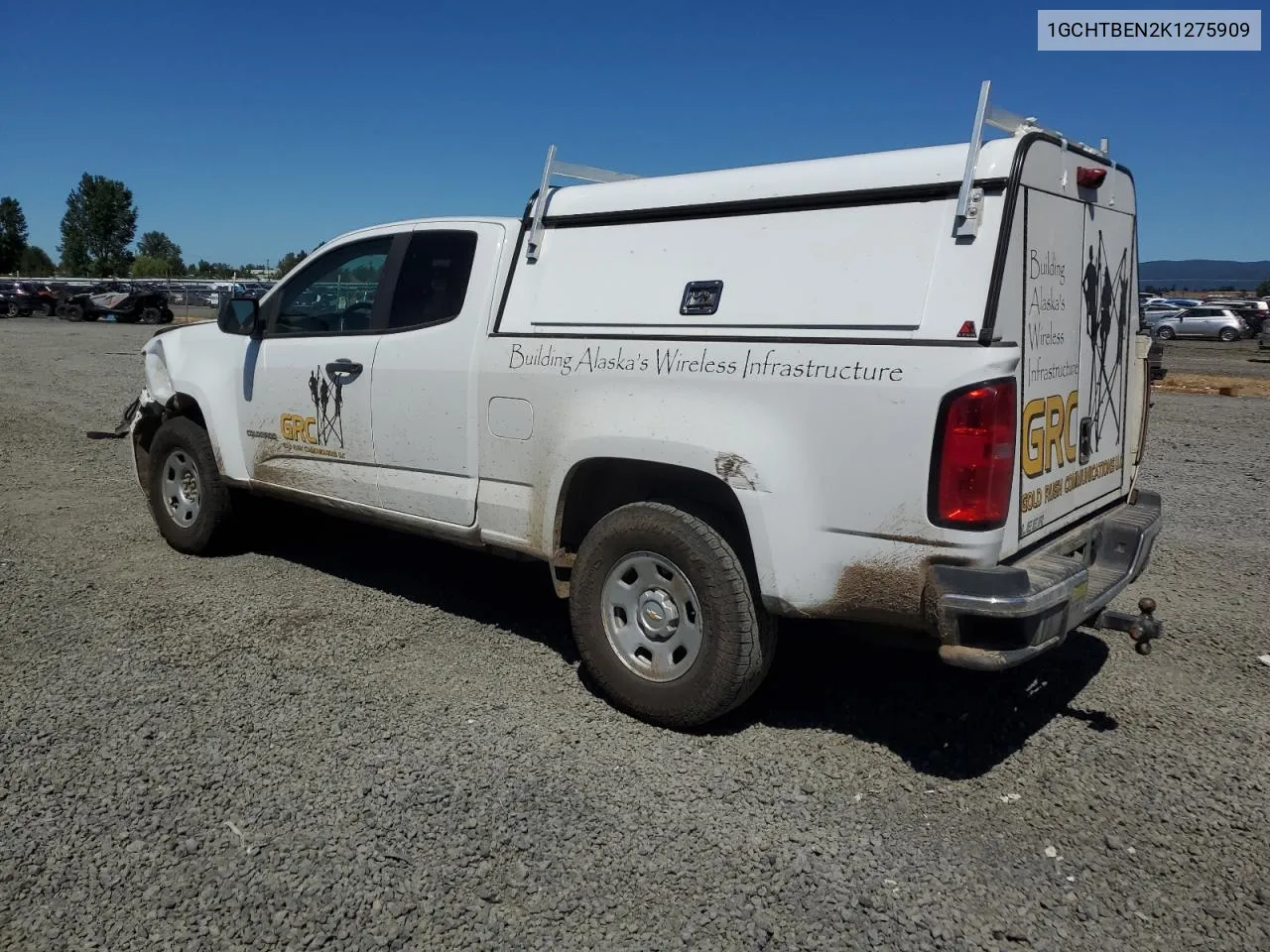 2019 Chevrolet Colorado VIN: 1GCHTBEN2K1275909 Lot: 58956684