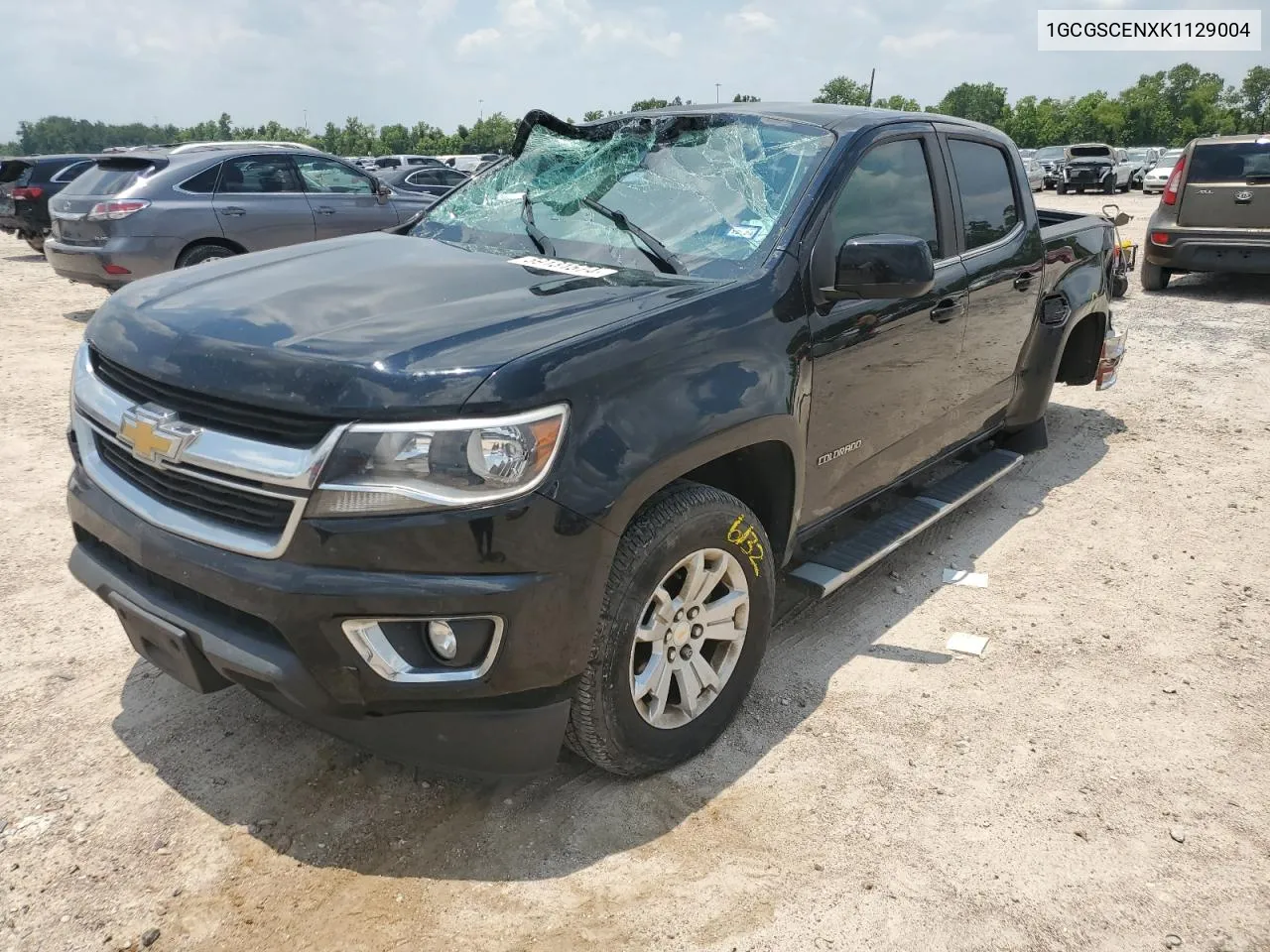 2019 Chevrolet Colorado Lt VIN: 1GCGSCENXK1129004 Lot: 59131574