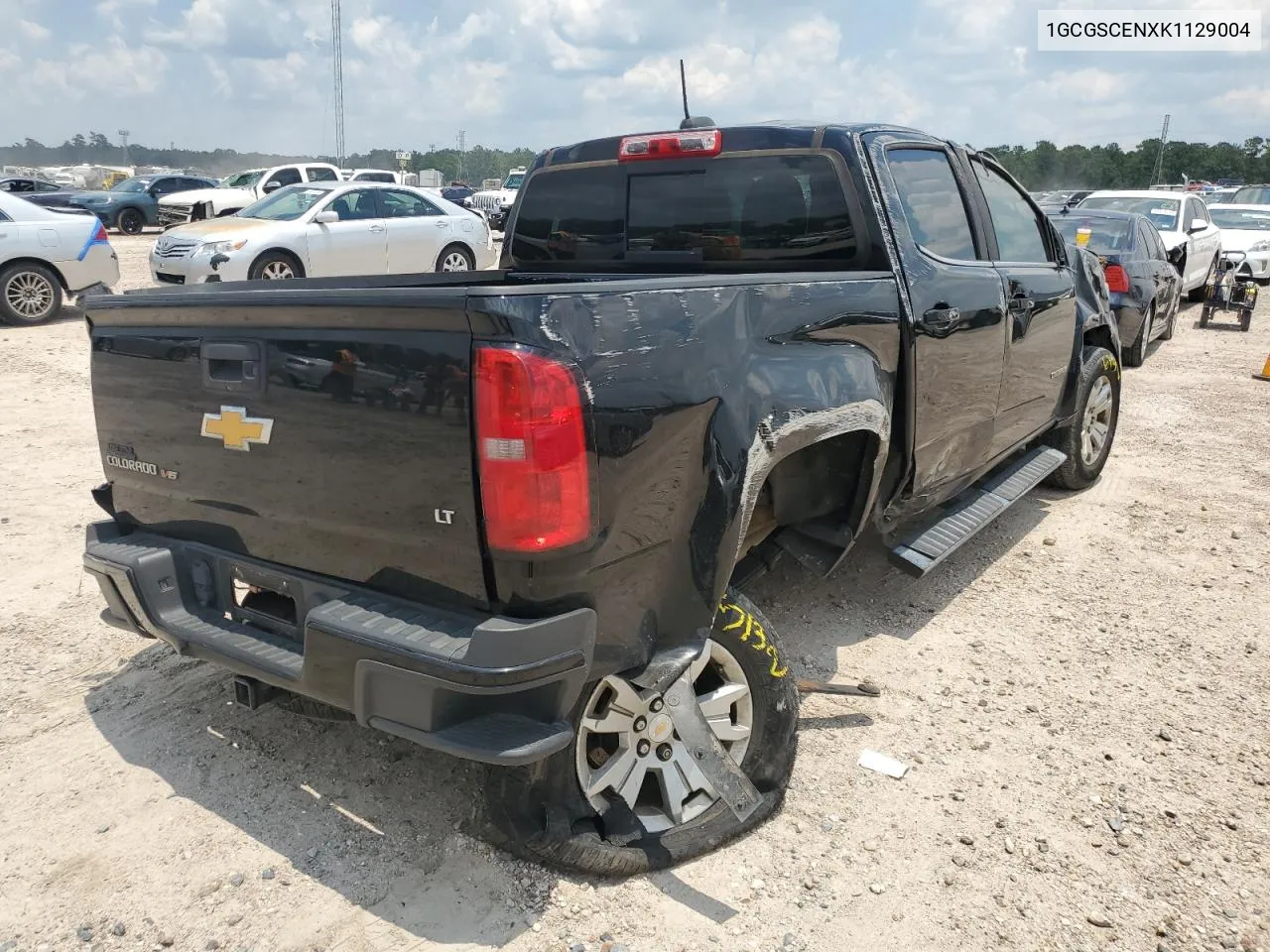 2019 Chevrolet Colorado Lt VIN: 1GCGSCENXK1129004 Lot: 59131574