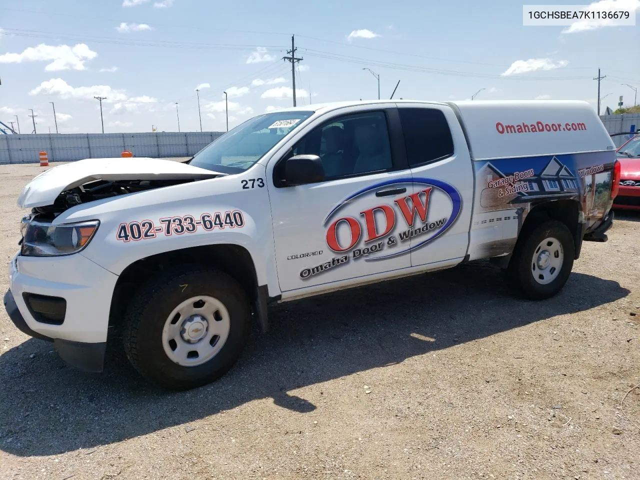 2019 Chevrolet Colorado VIN: 1GCHSBEA7K1136679 Lot: 61501664