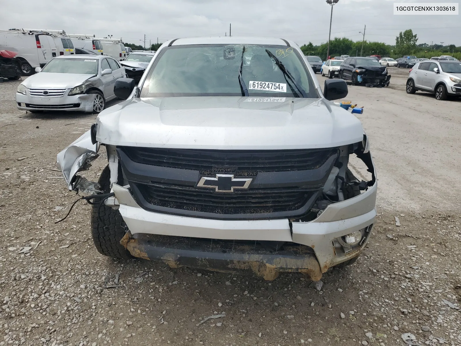 1GCGTCENXK1303618 2019 Chevrolet Colorado Lt