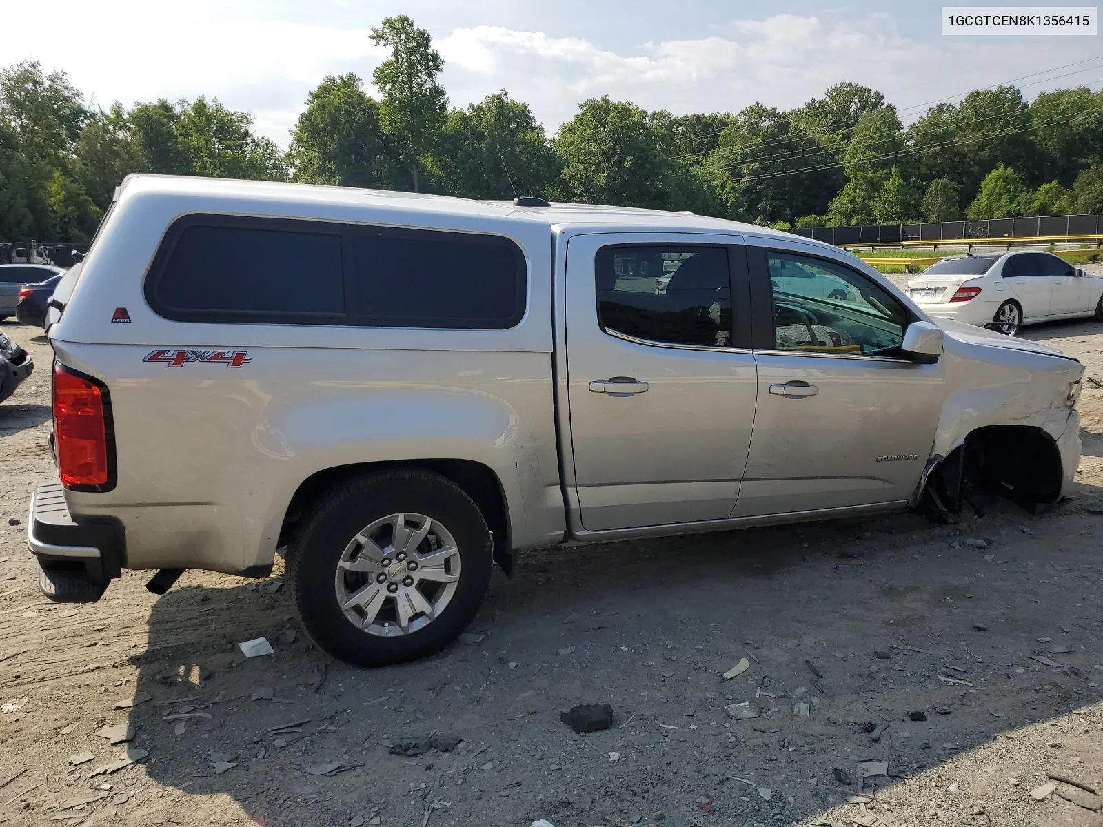 2019 Chevrolet Colorado Lt VIN: 1GCGTCEN8K1356415 Lot: 63657934