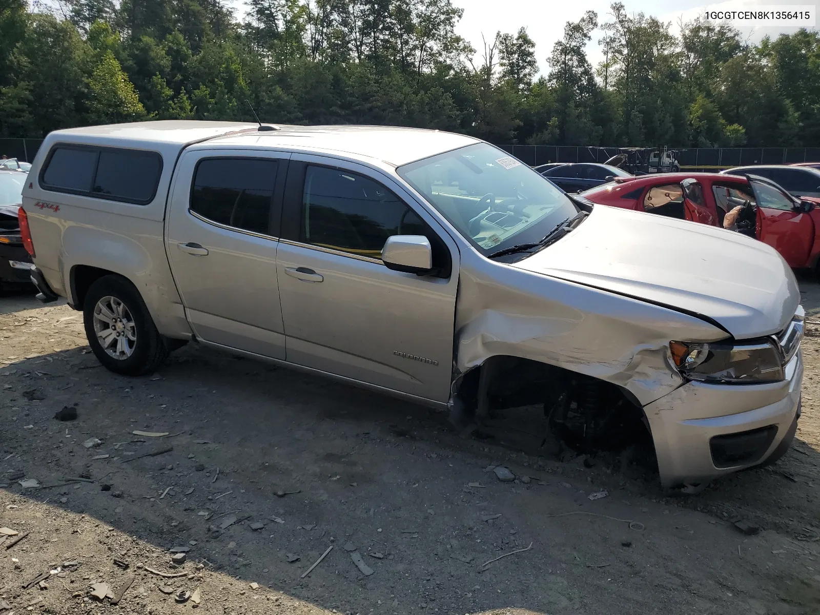 1GCGTCEN8K1356415 2019 Chevrolet Colorado Lt