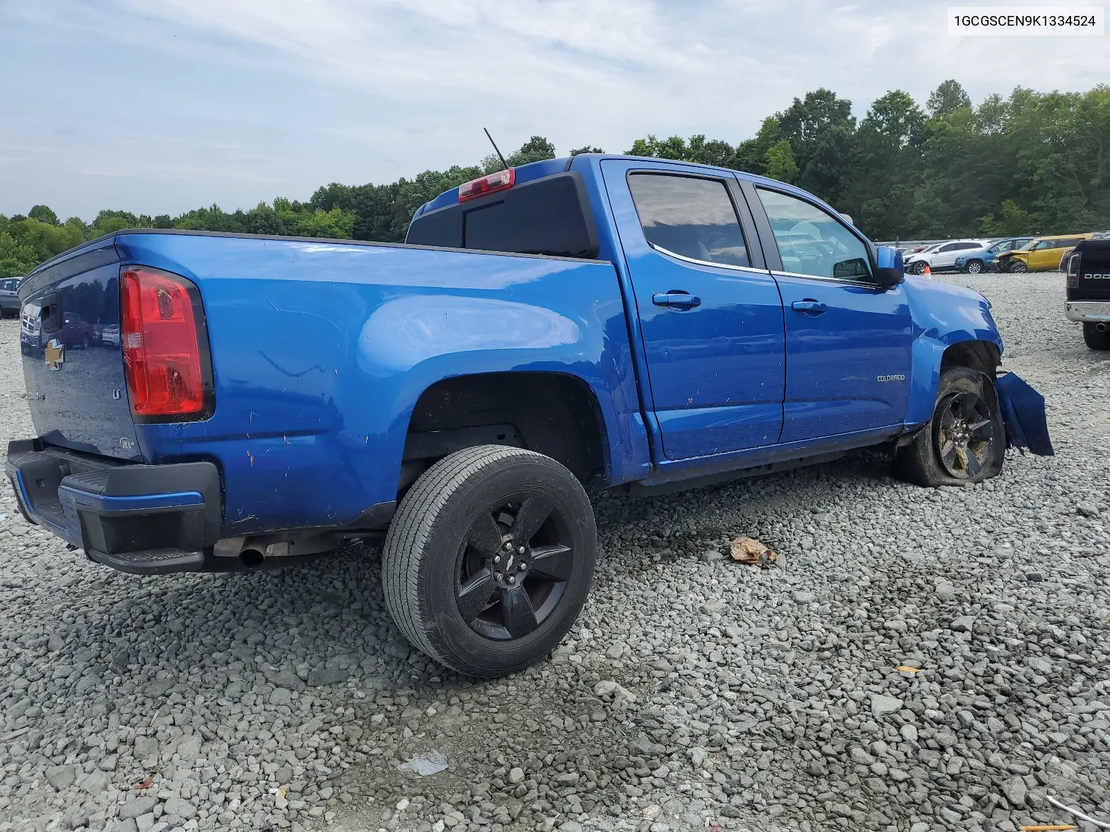 2019 Chevrolet Colorado Lt VIN: 1GCGSCEN9K1334524 Lot: 63683324