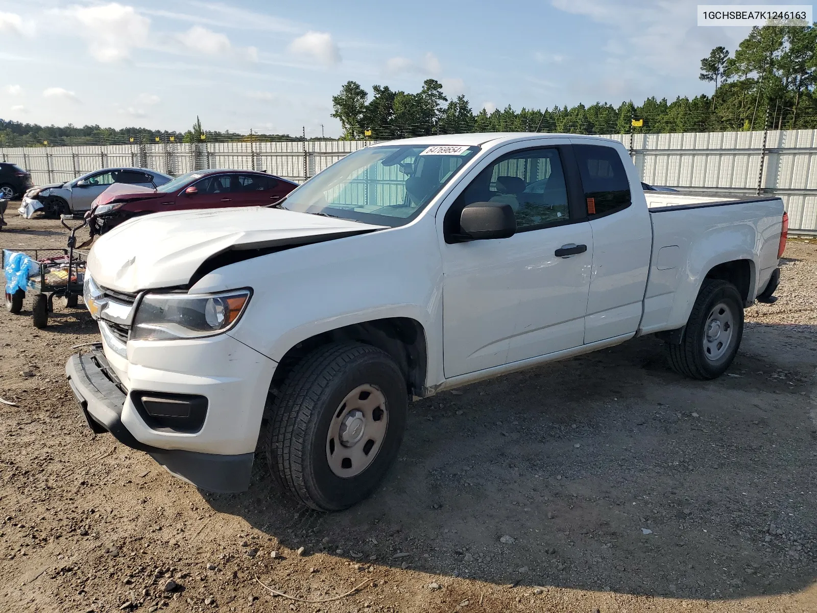 1GCHSBEA7K1246163 2019 Chevrolet Colorado