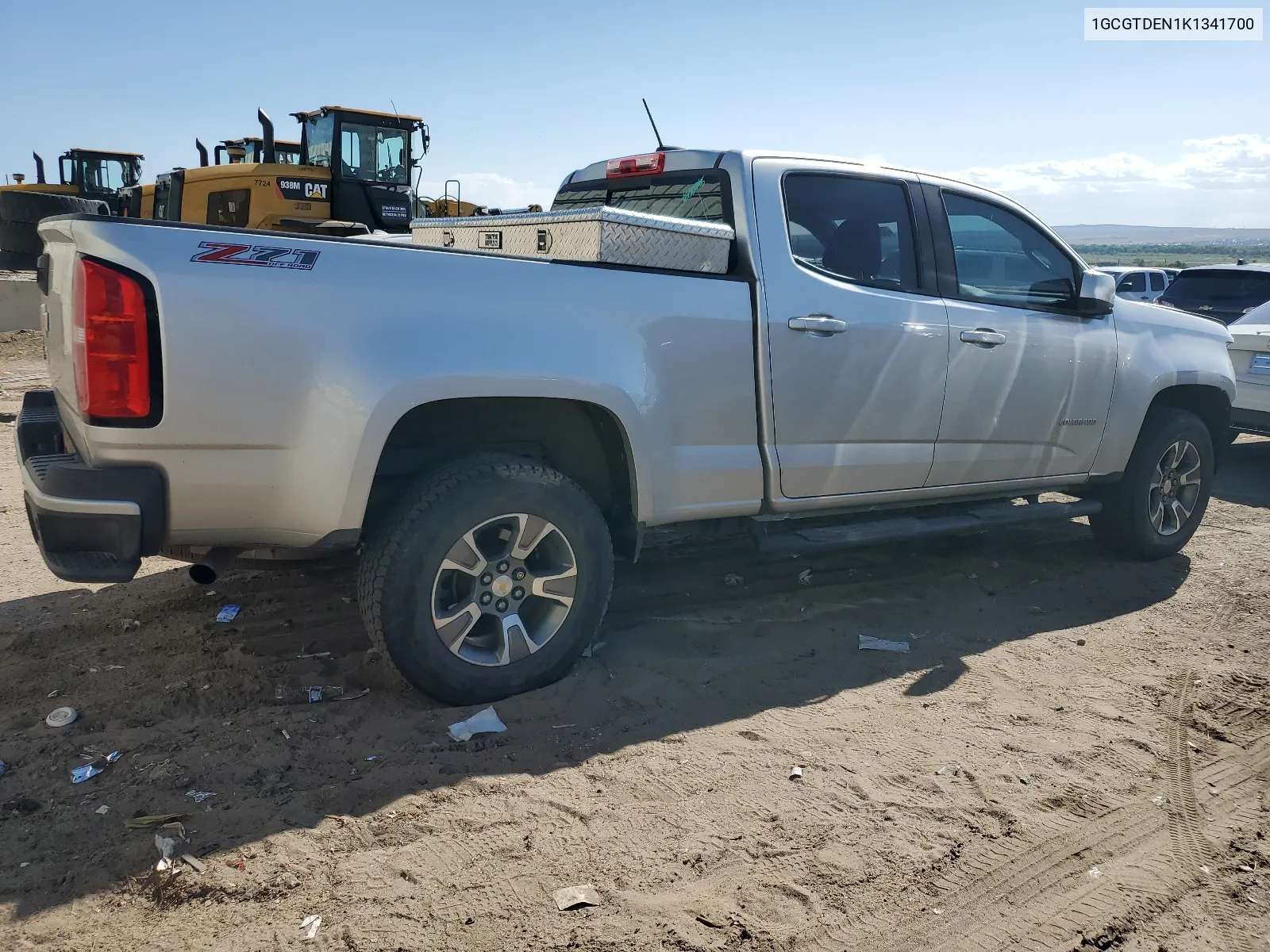 2019 Chevrolet Colorado Z71 VIN: 1GCGTDEN1K1341700 Lot: 66010354