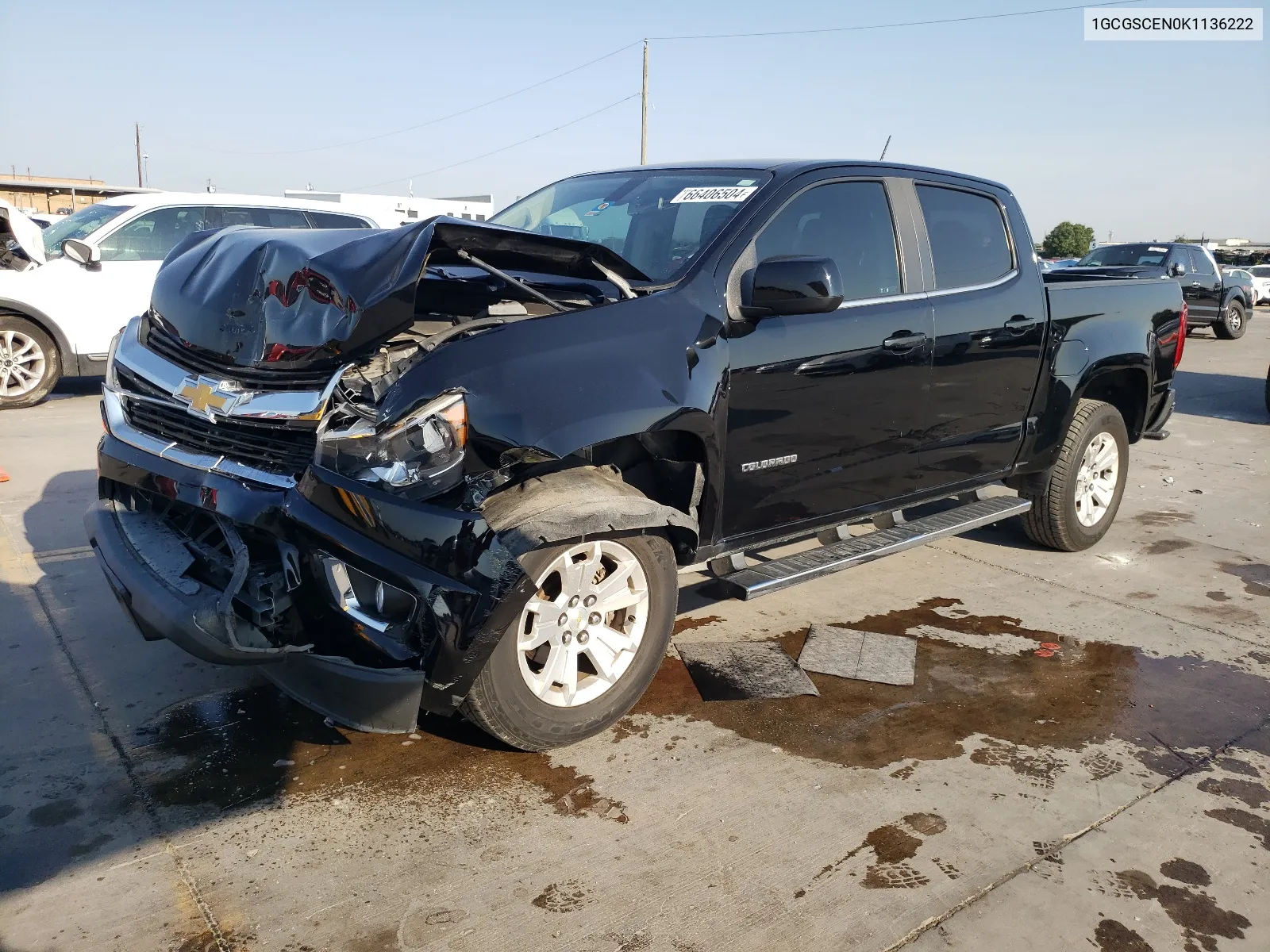 2019 Chevrolet Colorado Lt VIN: 1GCGSCEN0K1136222 Lot: 66406504