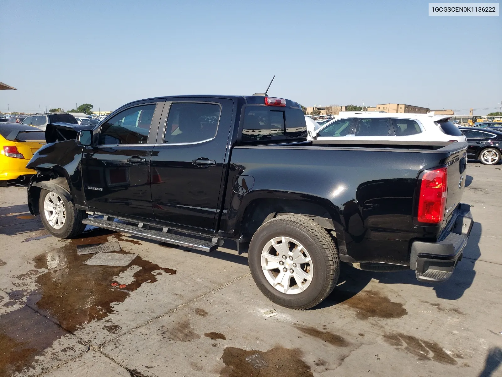 2019 Chevrolet Colorado Lt VIN: 1GCGSCEN0K1136222 Lot: 66406504