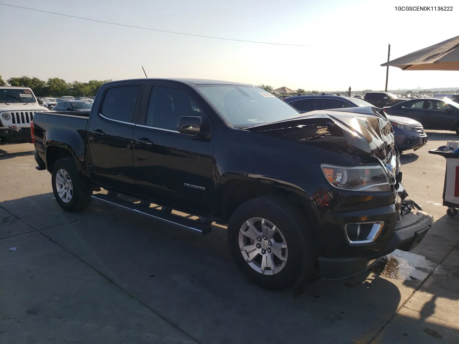 2019 Chevrolet Colorado Lt VIN: 1GCGSCEN0K1136222 Lot: 66406504