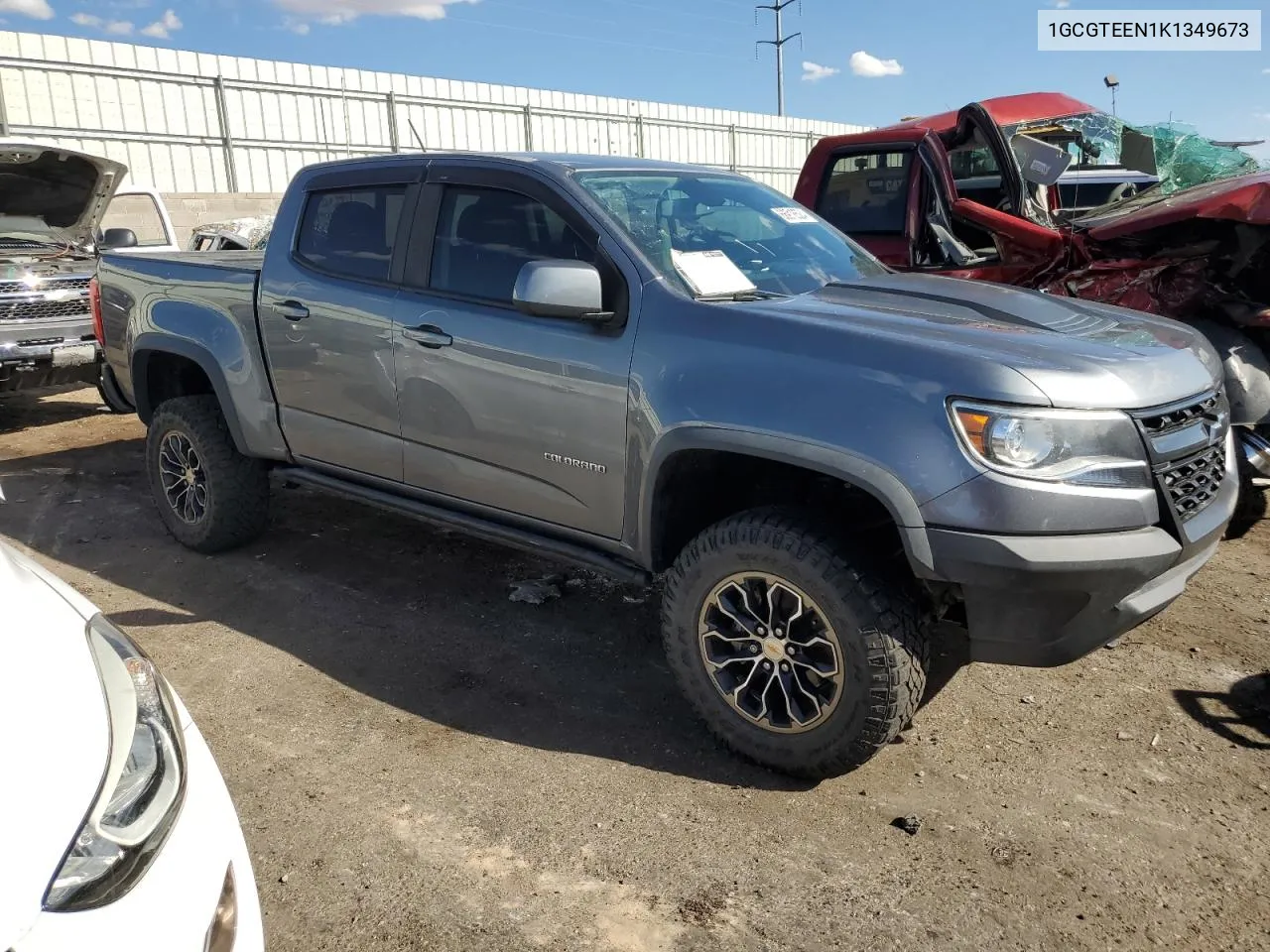 2019 Chevrolet Colorado Zr2 VIN: 1GCGTEEN1K1349673 Lot: 66918524