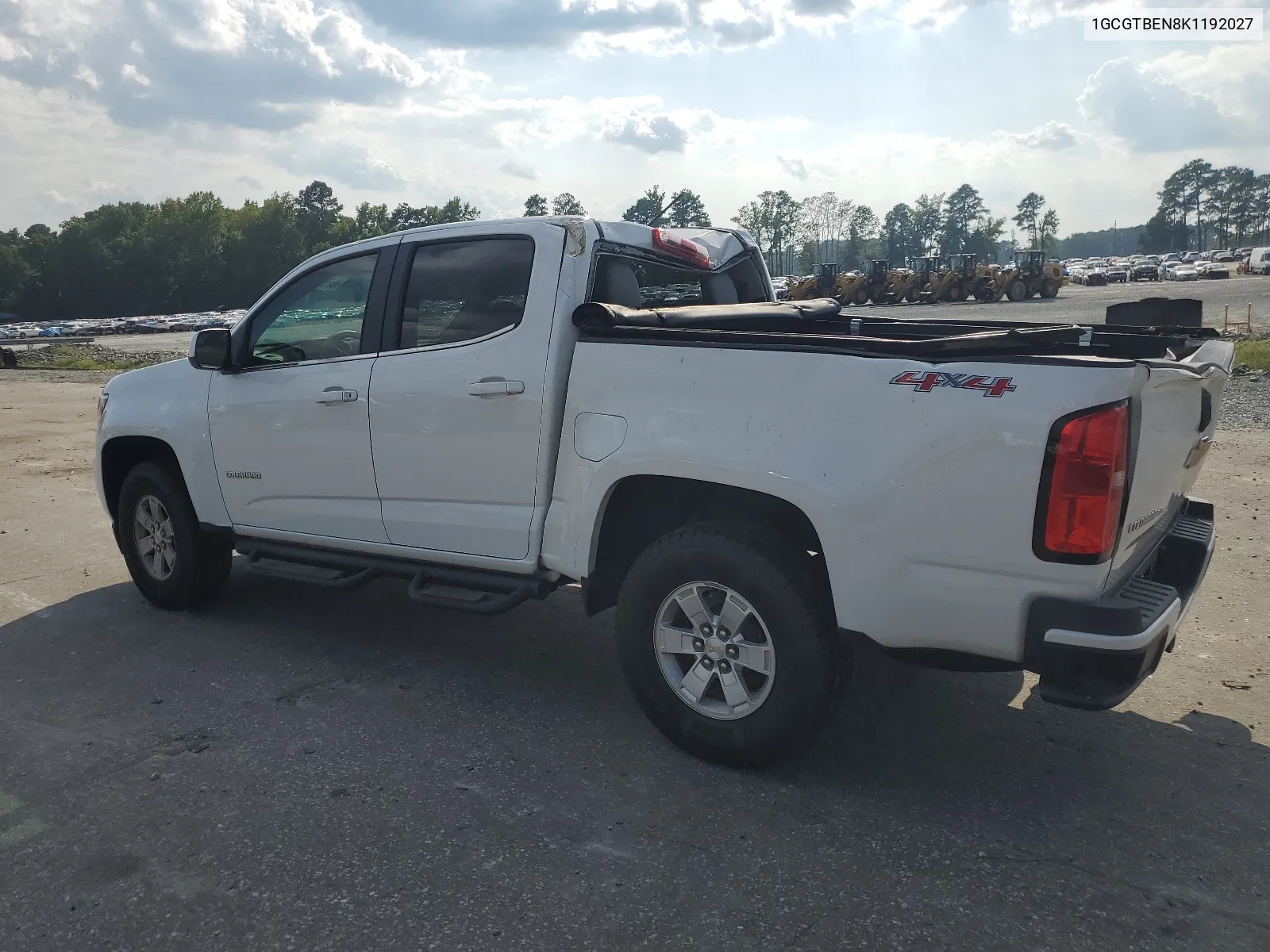 2019 Chevrolet Colorado VIN: 1GCGTBEN8K1192027 Lot: 67390404