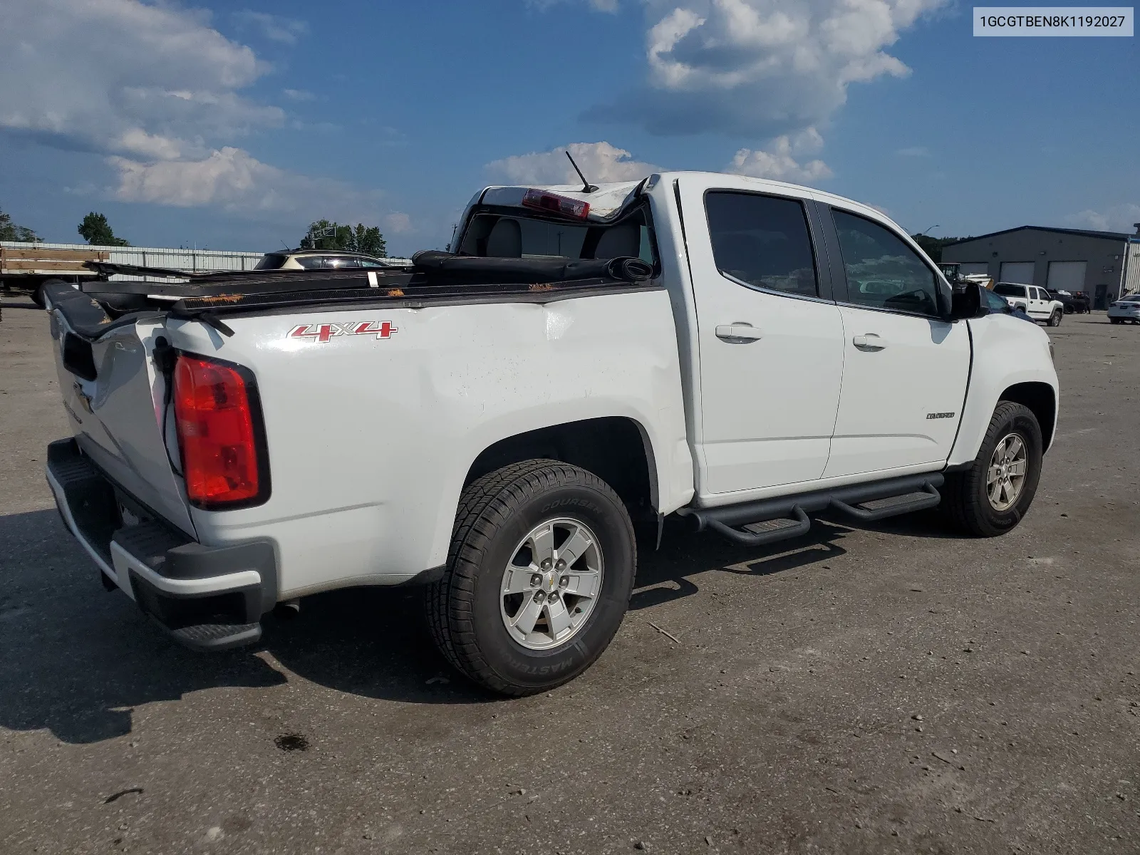 2019 Chevrolet Colorado VIN: 1GCGTBEN8K1192027 Lot: 67390404