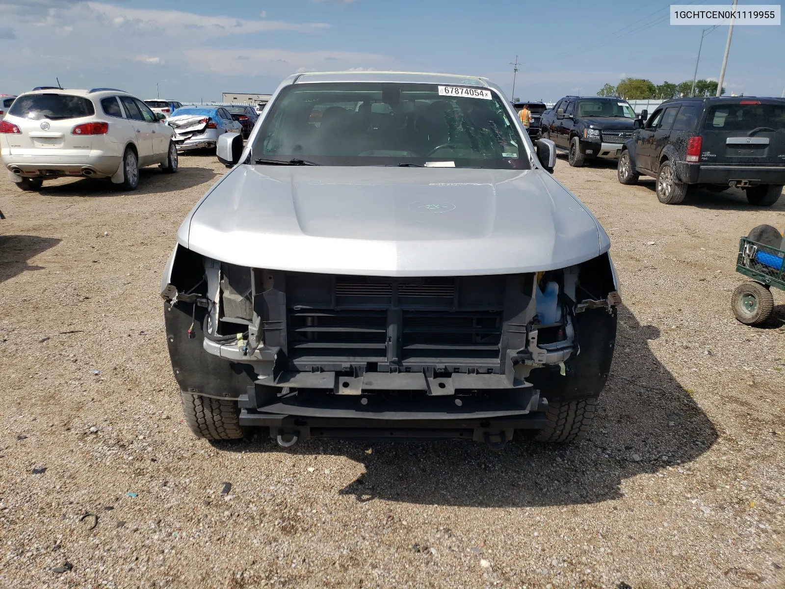 2019 Chevrolet Colorado Lt VIN: 1GCHTCEN0K1119955 Lot: 67874054