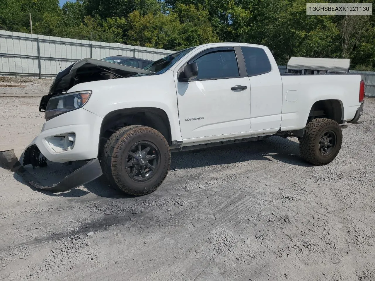 2019 Chevrolet Colorado VIN: 1GCHSBEAXK1221130 Lot: 68144434