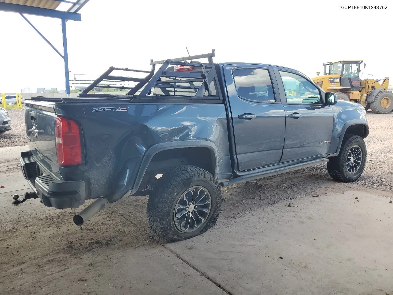 2019 Chevrolet Colorado Zr2 VIN: 1GCPTEE10K1243762 Lot: 68754244