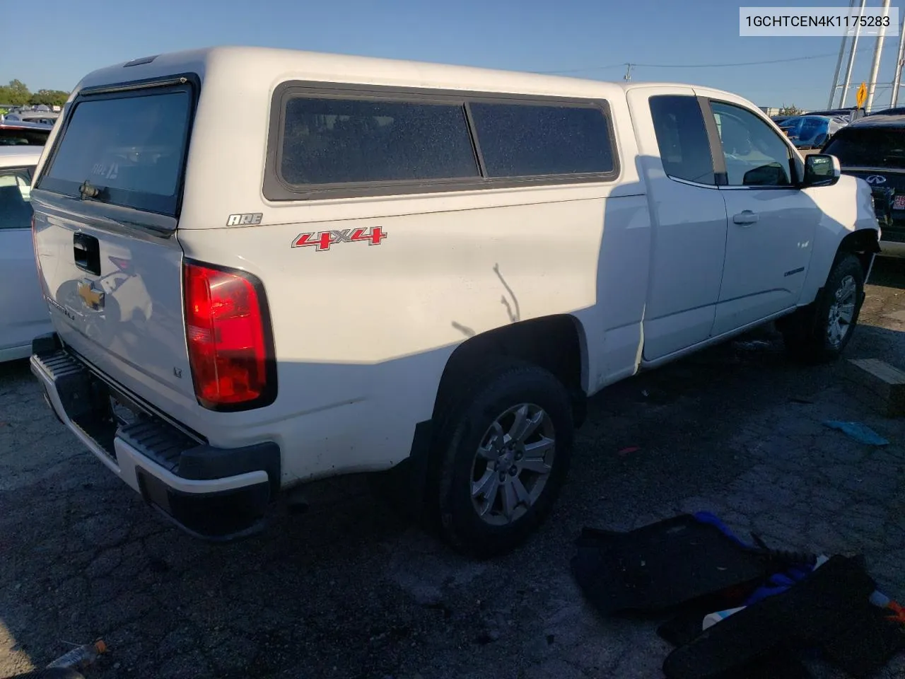 2019 Chevrolet Colorado Lt VIN: 1GCHTCEN4K1175283 Lot: 69162284