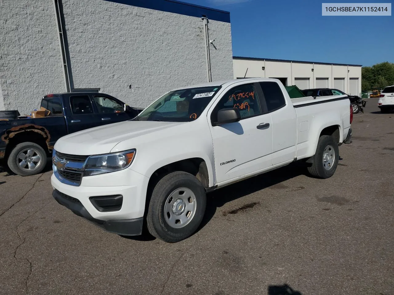 2019 Chevrolet Colorado VIN: 1GCHSBEA7K1152414 Lot: 69296514