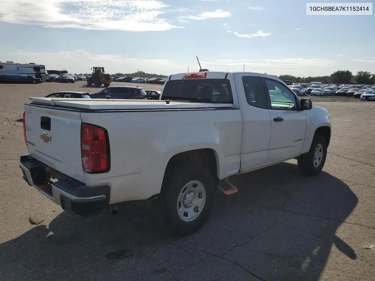 2019 Chevrolet Colorado VIN: 1GCHSBEA7K1152414 Lot: 69296514