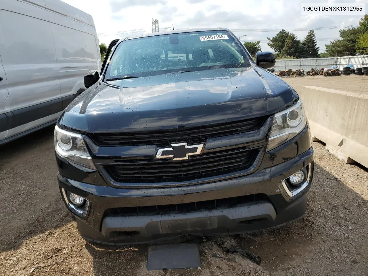 2019 Chevrolet Colorado Z71 VIN: 1GCGTDENXK1312955 Lot: 69407154