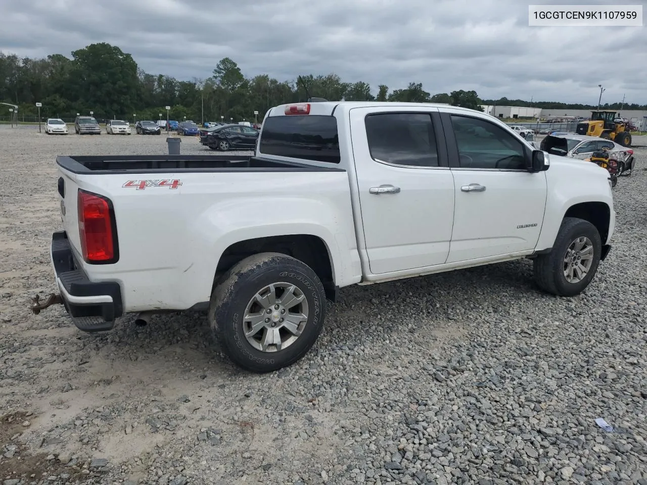 2019 Chevrolet Colorado Lt VIN: 1GCGTCEN9K1107959 Lot: 70145024