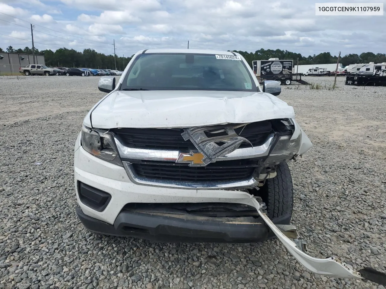 2019 Chevrolet Colorado Lt VIN: 1GCGTCEN9K1107959 Lot: 70145024