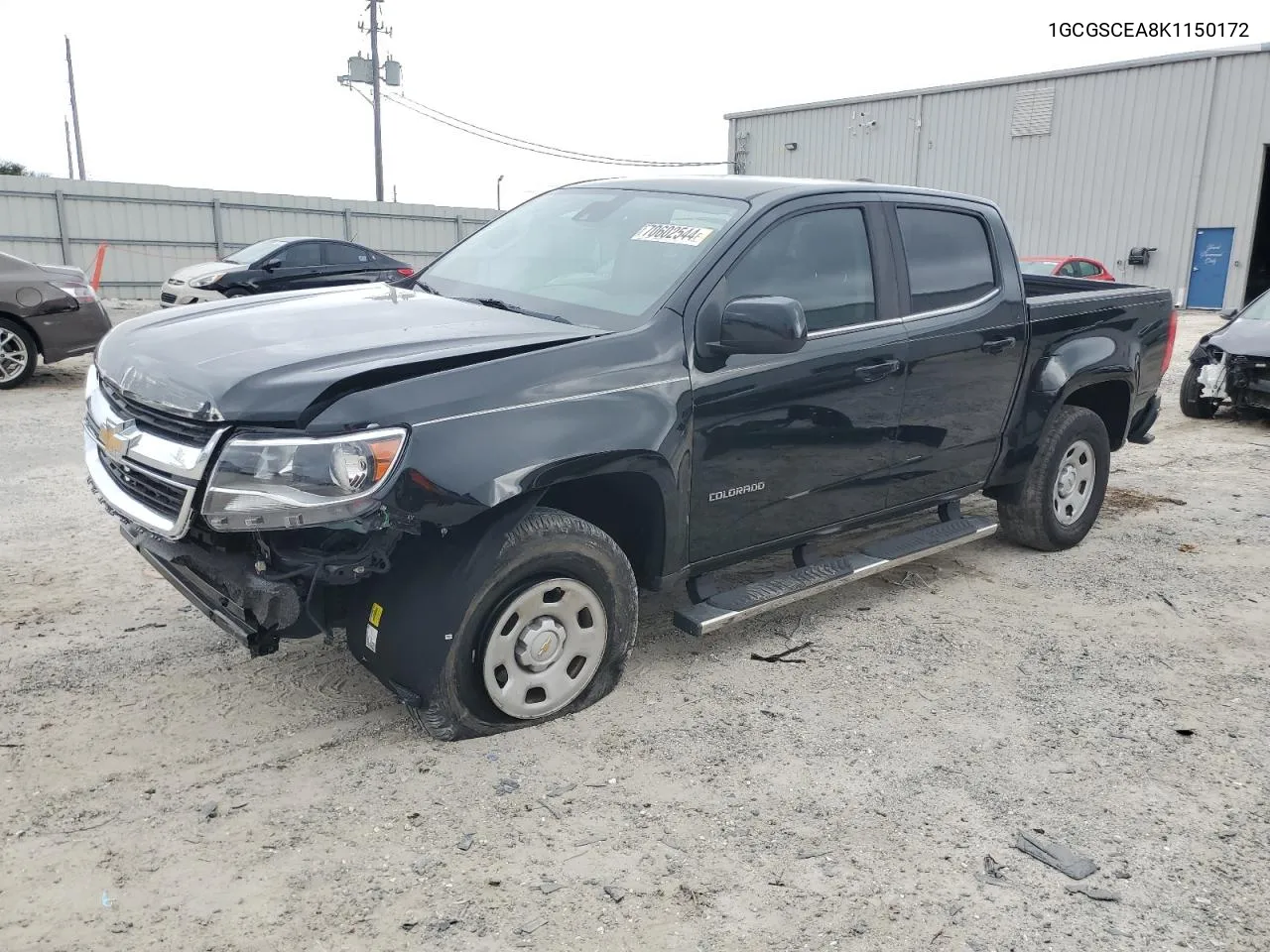 2019 Chevrolet Colorado Lt VIN: 1GCGSCEA8K1150172 Lot: 70602544