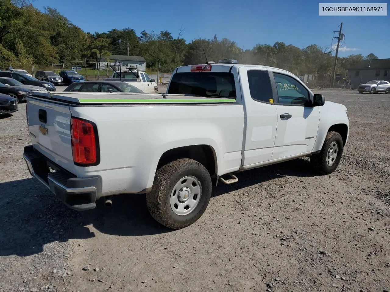 2019 Chevrolet Colorado VIN: 1GCHSBEA9K1168971 Lot: 70852114