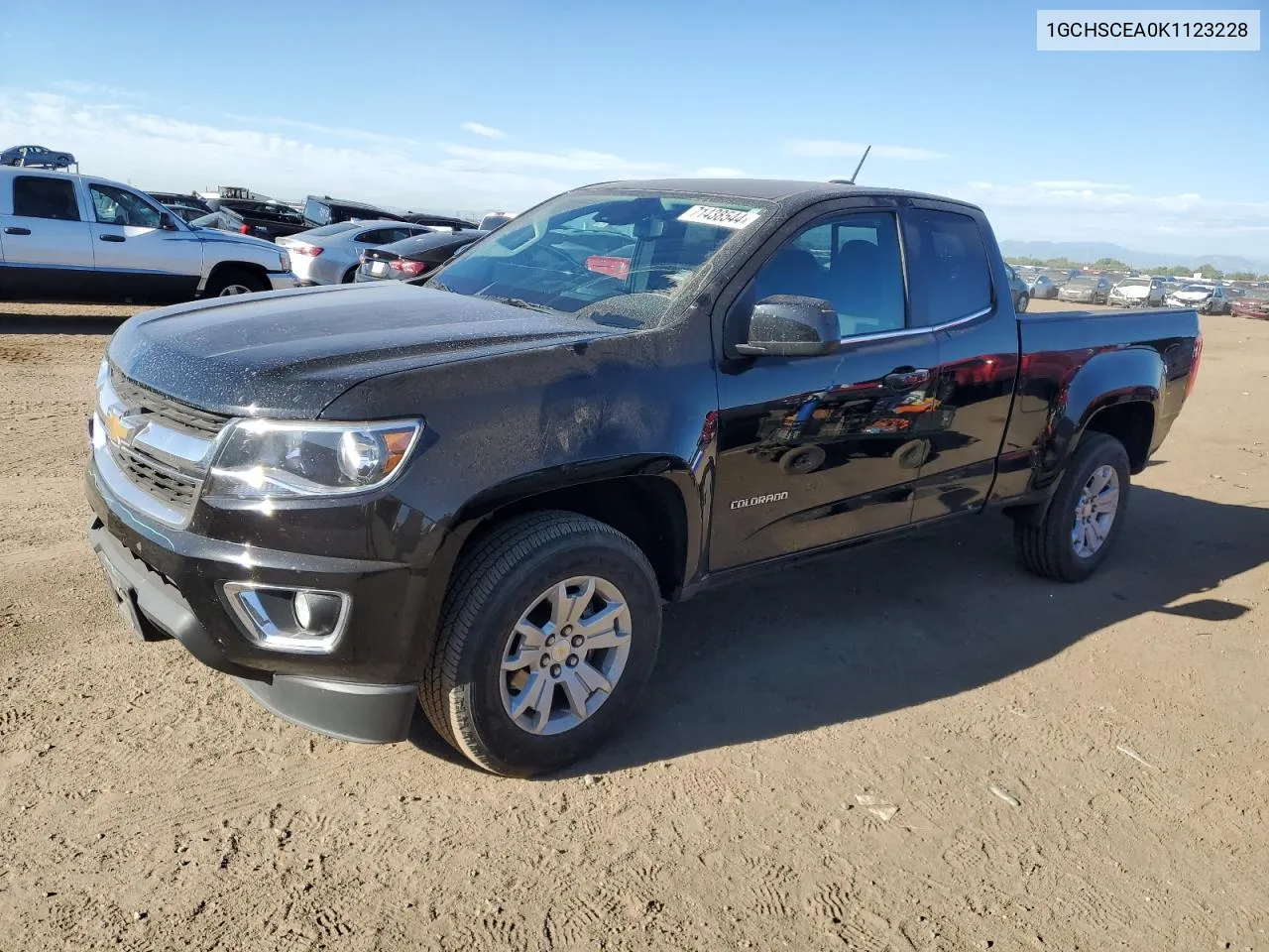 2019 Chevrolet Colorado Lt VIN: 1GCHSCEA0K1123228 Lot: 71438544