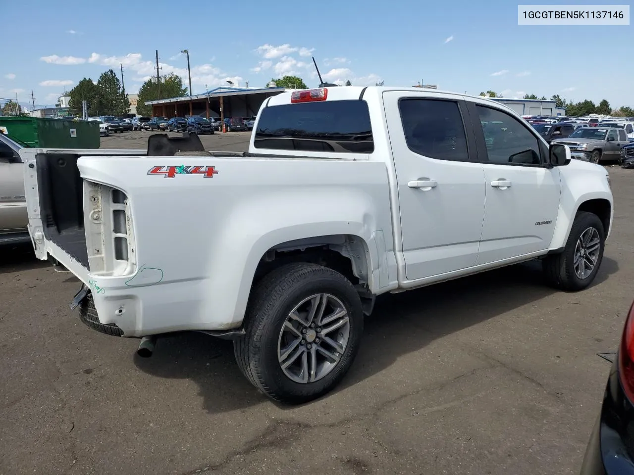 1GCGTBEN5K1137146 2019 Chevrolet Colorado