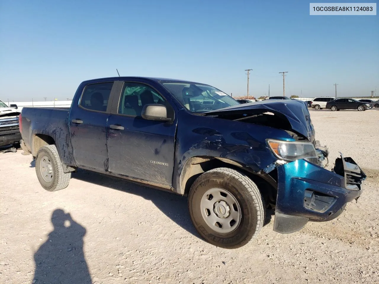 1GCGSBEA8K1124083 2019 Chevrolet Colorado