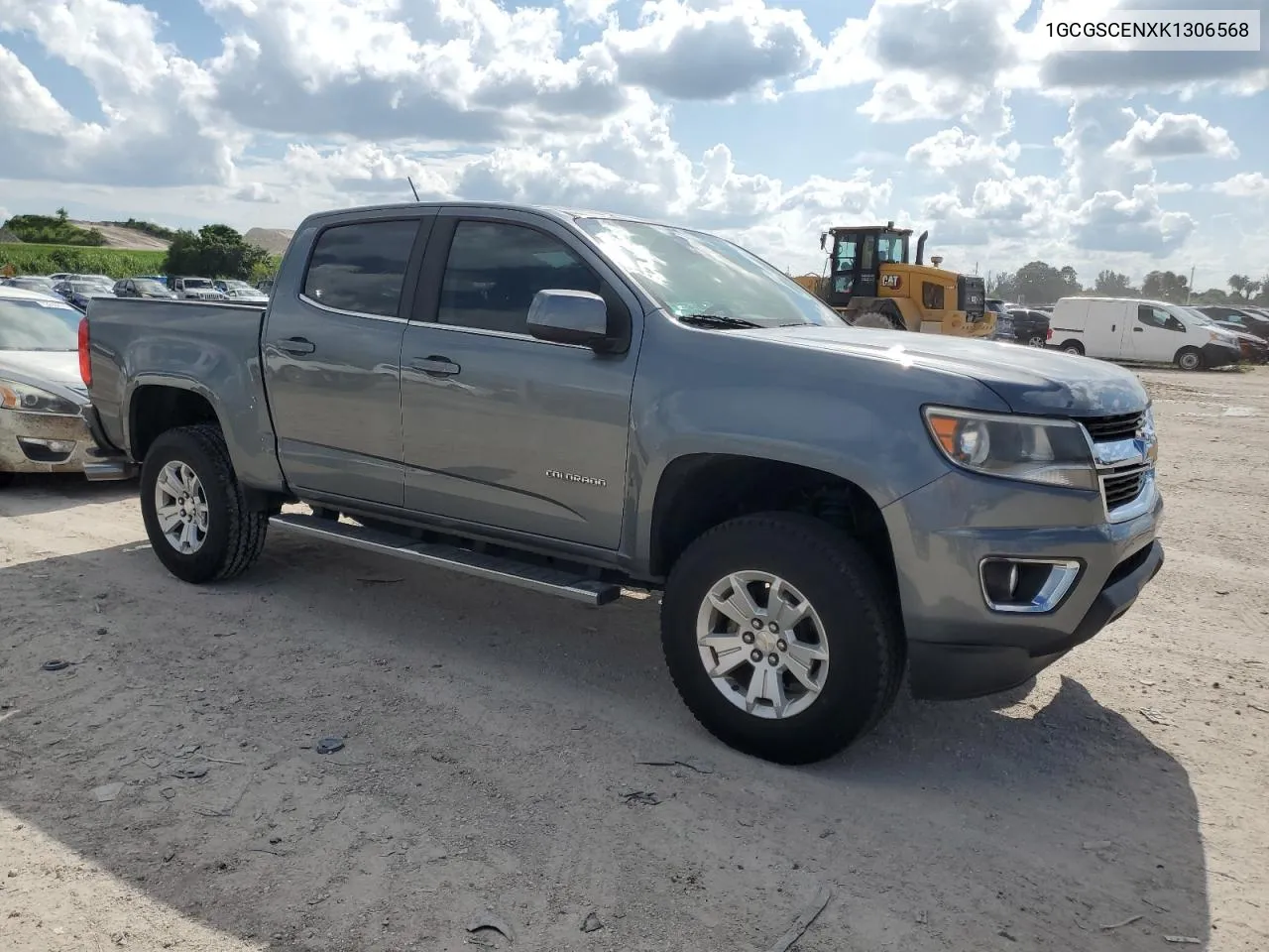 2019 Chevrolet Colorado Lt VIN: 1GCGSCENXK1306568 Lot: 71626554