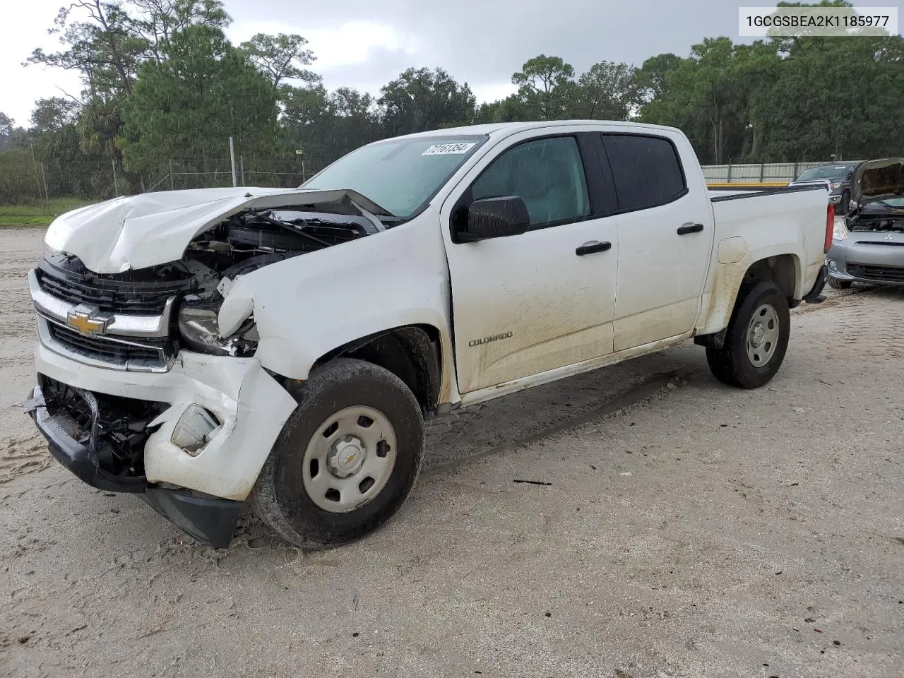 2019 Chevrolet Colorado VIN: 1GCGSBEA2K1185977 Lot: 72161354