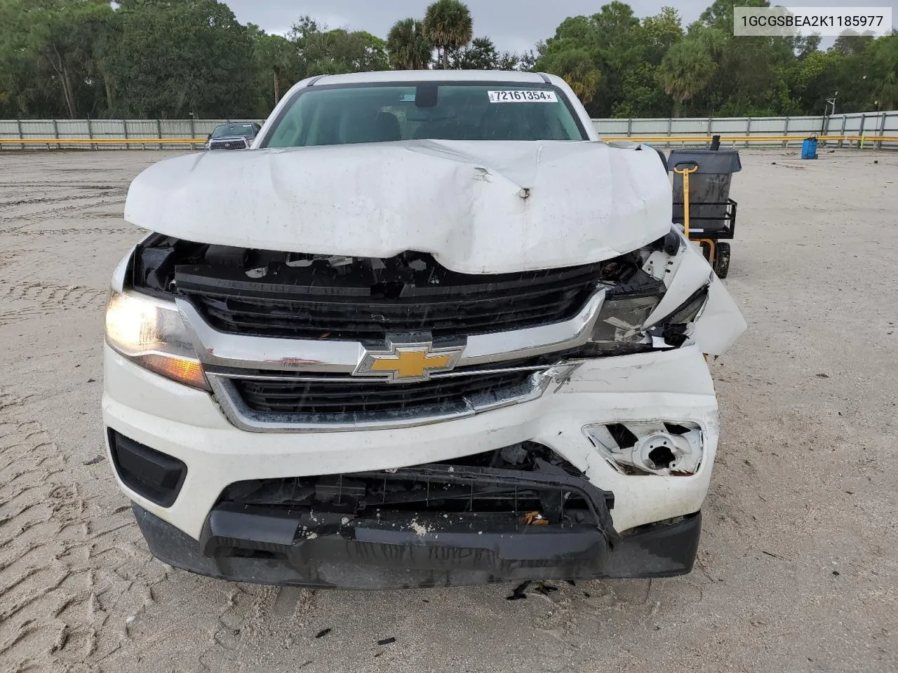 2019 Chevrolet Colorado VIN: 1GCGSBEA2K1185977 Lot: 72161354