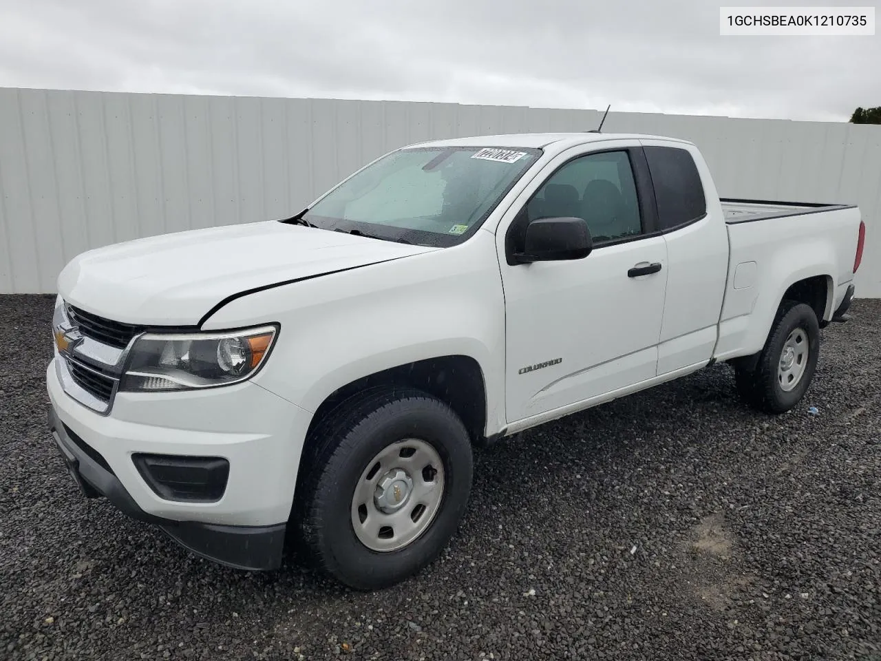 2019 Chevrolet Colorado VIN: 1GCHSBEA0K1210735 Lot: 72207374